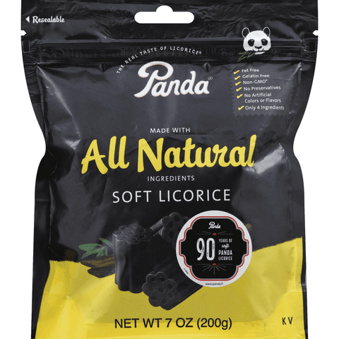 Panda All Natural Soft Licorice - 7 Ounce