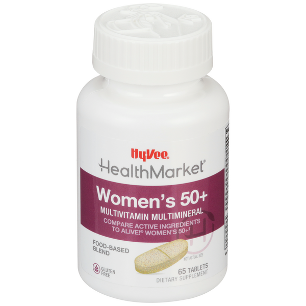 Hy-Vee HealthMarket Women's 50+ Multivitamin Multimineral - 65 Count