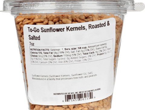 Hy-Vee Roasted & Salted Sunflower Seeds - 7 Ounce