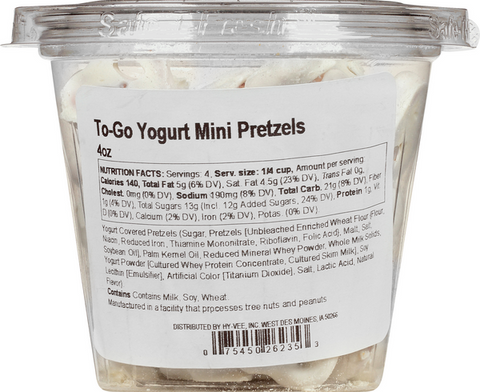 Hy-Vee Yogurt Pretzels - 4 Ounce
