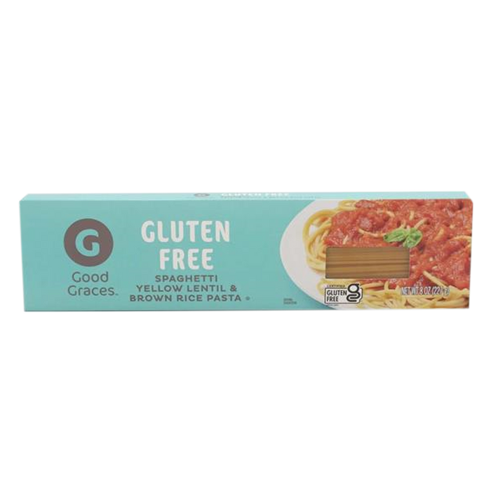 Good Graces Gluten-Free Spaghetti Yellow Lentil & Brown Rice Pasta - 8 Ounce