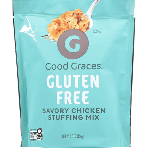 Good Graces Savory Chicken Stuffing Mix, Gluten Free - 5.5 Ounce