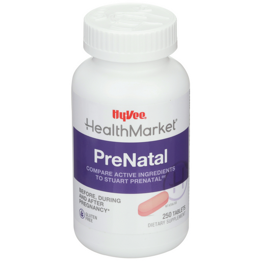 Hy-Vee HealthMarket PreNatal  Tablets - 250 Count