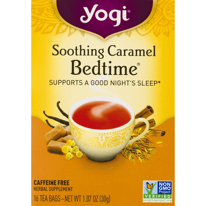 Yogi Soothing Caramel Bedtime Tea 16 Count - 1.07 Ounce