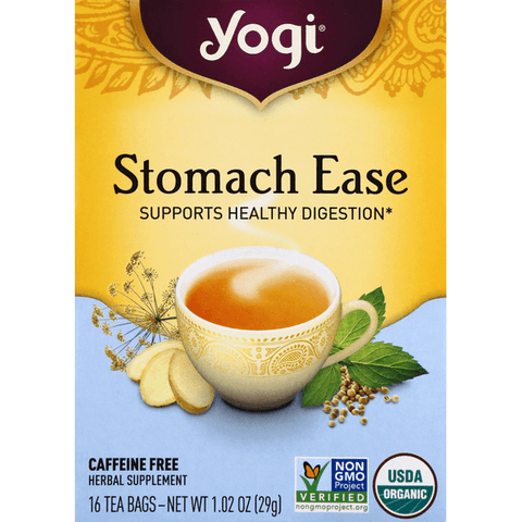 Yogi Stomach Ease Tea 16 Count - 1.02 Ounce