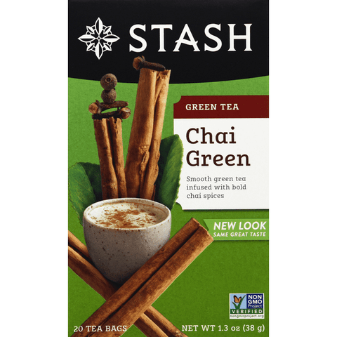 Stash Chai Green Green Tea 20 Count - 1.3 Ounce