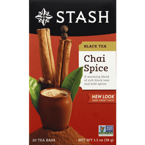 Stash Chai Spice Black Tea Bags 20 Count - 1.3 Ounce