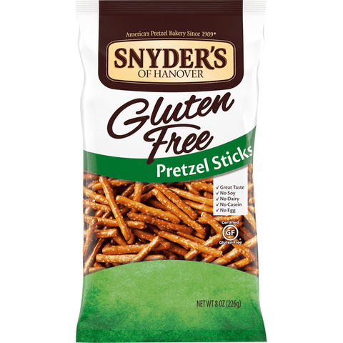 Snyder's of Hanover Gluten Free Pretzel Sticks - 8 Ounce