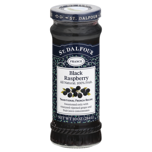 St. Dalfour Black Raspberry Fruit Spread - 10 Ounce
