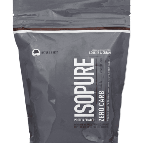 Isopure Protein Powder Cookies & Cream - 1 Pound
