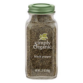 Simply Organic Black Pepper - 2.31 Ounce