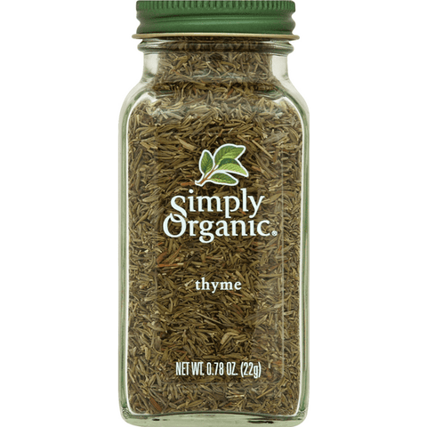 Simply Organic Thyme - 0.78 Ounce