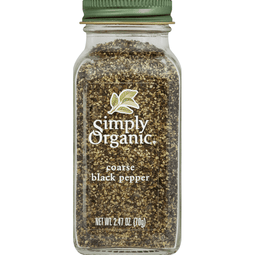 Simply Organic Coarse Black Pepper - 2.47 Ounce