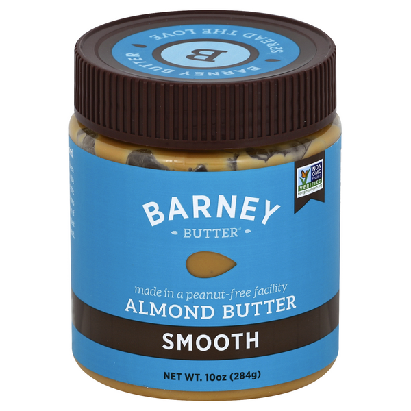 Barney Almond Butter, Smooth - 10 Ounce