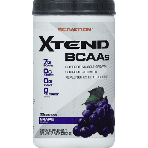 Scivation XTend BCAA Grape - 13.8 Ounce