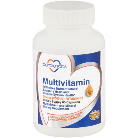 CardioTabs Multivitamin and Mineral Dietary Supplement Capsules - 60 Each