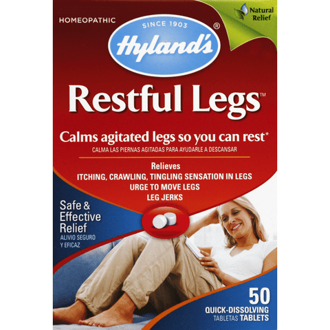 Hyland's Restful Legs, Quick-Dissolving Tablets - 50 Count
