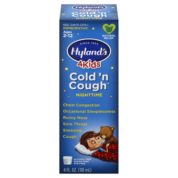Hyland's 4Kids Cold n Cough Nighttime - 4 Ounces
