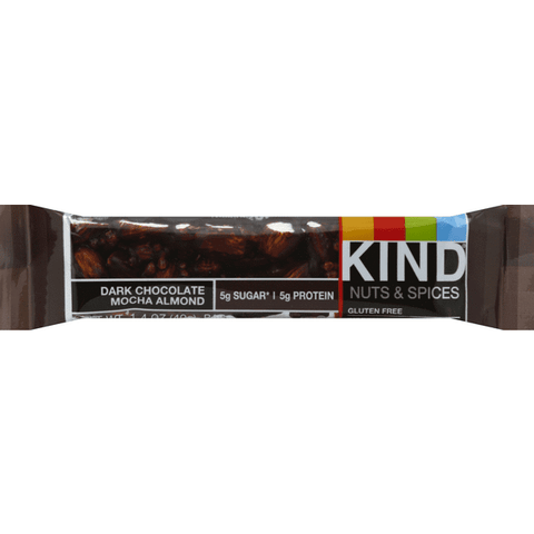 Kind Kind Nuts & Spices Dark Chocolate Mocha Almond - 1.4 Ounce
