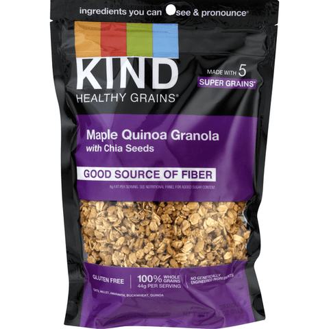 KIND Healthy Grains Maple Quinoa Clusters with Chia Seeds Granola - 11 Ounce