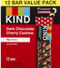 KIND Dark Chocolate Cherry Cashew Bars Value Pack - 16.8 Ounce