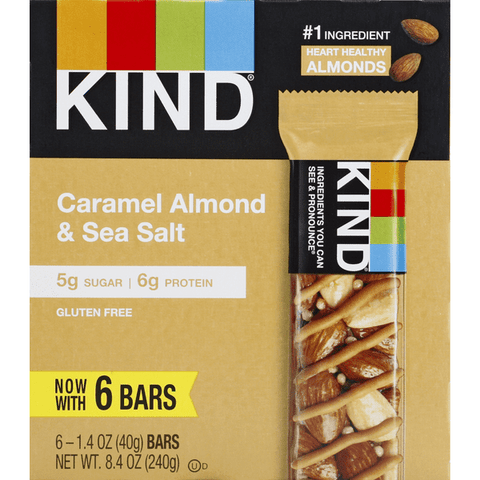 KIND Caramel Almond & Sea Salt - 8.4 Ounce
