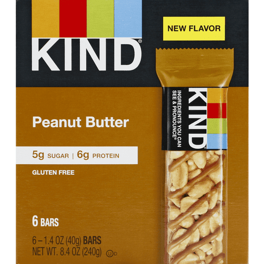 KIND Bars, Peanut Butter - 8.4 Ounce