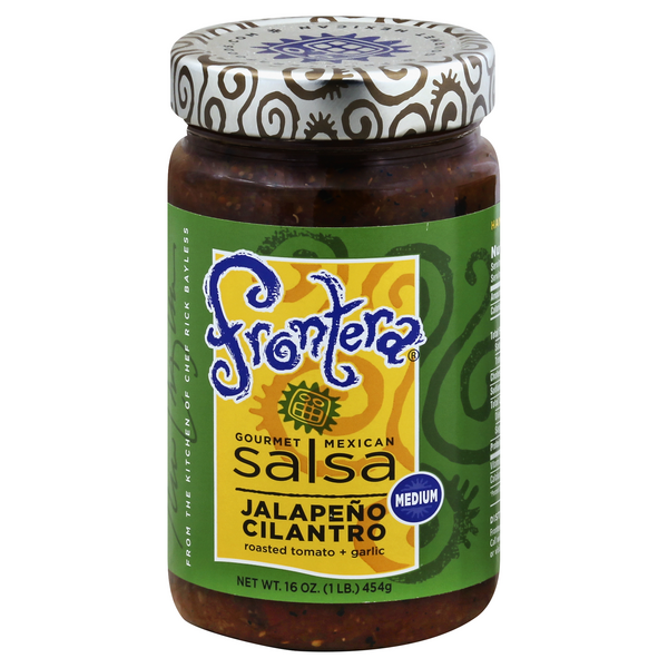 Frontera Medium Jalapeno Cilantro Gourmet Mexican Salsa - 16 Ounce