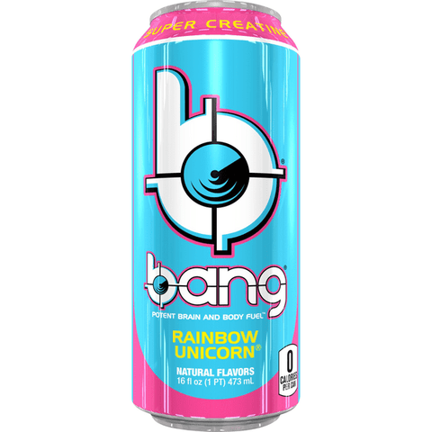 Bang Rainbow Unicorn Zero Calorie Energy Drink - 16 Ounce