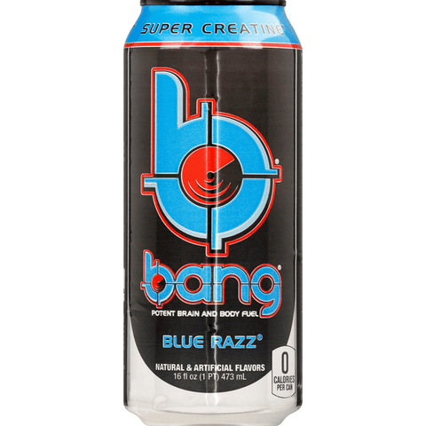 VPX Bang Blue Razz Energy Drink - 16 Ounce