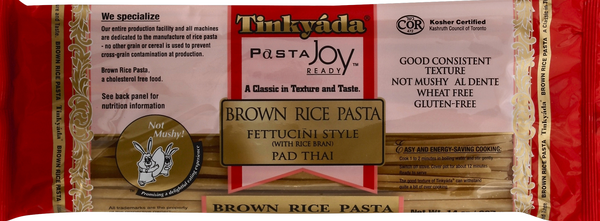 Tinkyada Pasta Joy Ready Brown Rice Pasta Fettuccini Style - 14 Ounce