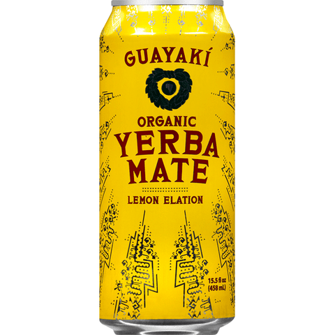 Guayaki Yerba Mate, Organic, Lemon Elation - 15.5 Ounce