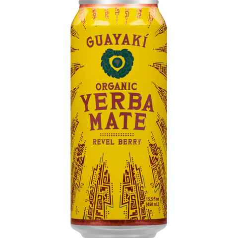 Guayaki Yerba Mate, Organic, Revel Berry - 15.5 Ounce