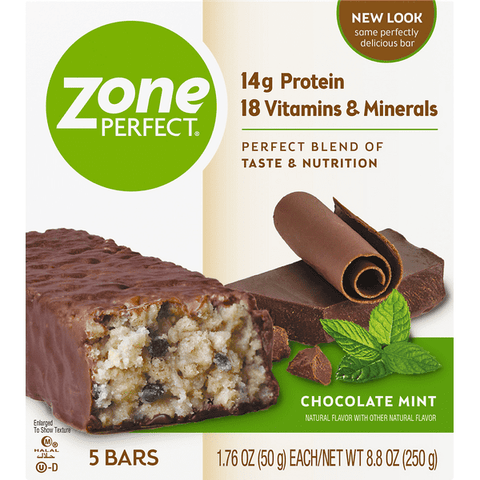 ZonePerfect Protein Chocolate Mint Bars - 1.76 Ounce
