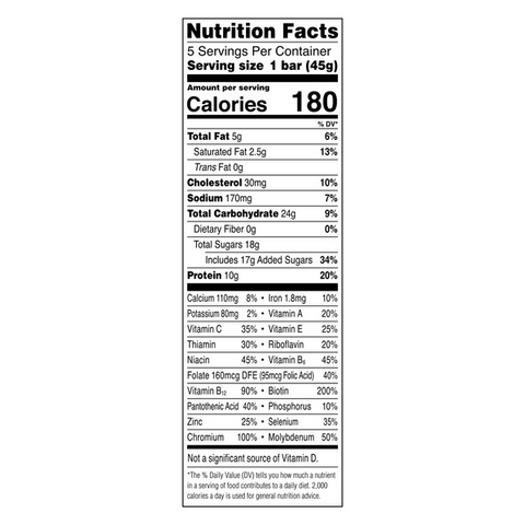 ZonePerfect Chocolate Chip Cookie Dough Nutrition Bars - 1.58 Ounce