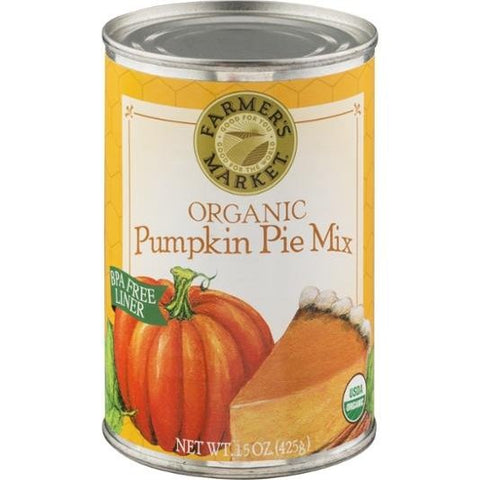 Farmer's Market Organic Pumpkin Pie Mix - 15 Ounce