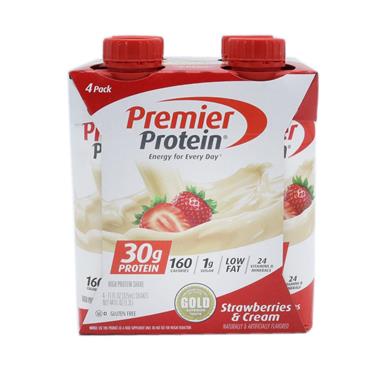 Premier Protein High Protein Shake Strawberries & Cream - 11 Ounce