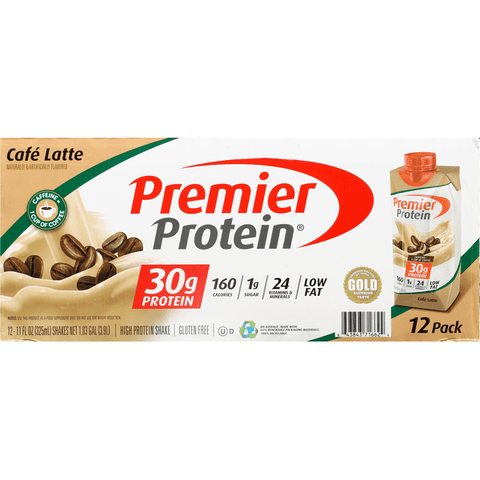 Premier Protein Cafe Latte High Protein Shake - 11 Ounce