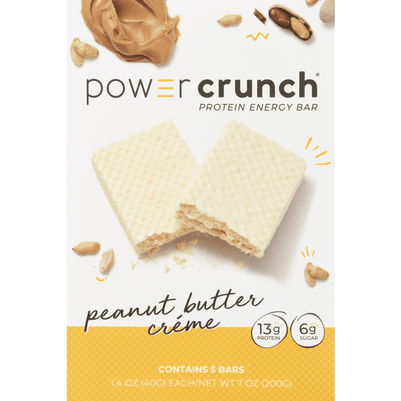 Power Crunch Protein Energy Bar, Peanut Butter Creme - 7 Ounce