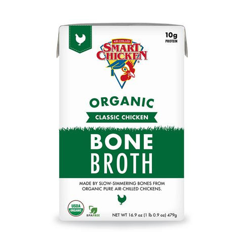 Smart Chicken Organic Classic Chicken Bone Broth - 16.9 Ounce