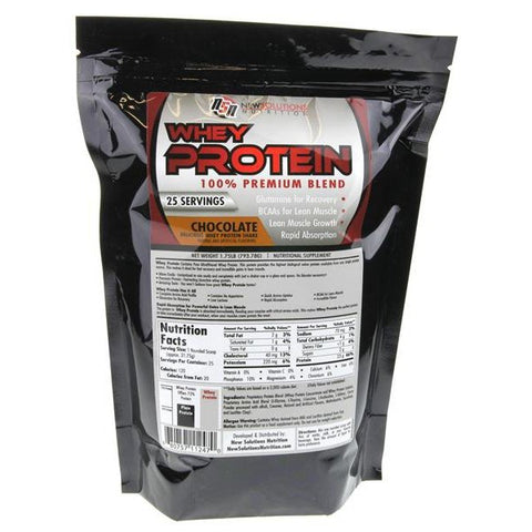 New Solutions Nutrition Whey Protein Chocolate - 1.75 Pound