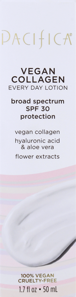 Pacifica Vegan Collagen Every Day Lotion Broad Spectrum SPF 30 - 1.7 Ounce