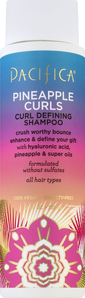 Pacifica Shampoo, Pineapple Curls Curl Defining - 12 Ounce
