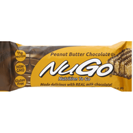 NuGo Peanut Butter Chocolate Nutrition Bar - 1.76 Ounce