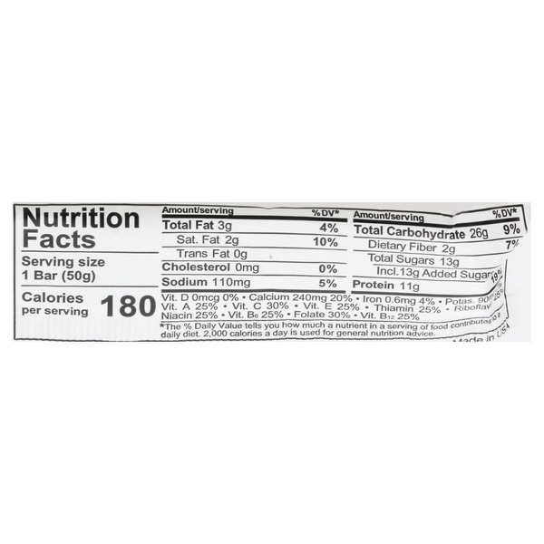 NuGo Peanut Butter Chocolate Nutrition Bar - 1.76 Ounce