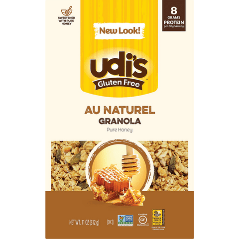 Udi's Gluten Free Pure & Simple Au Naturel Granola - 12 Ounce