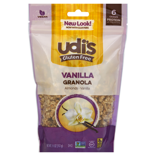 Udi's Gluten Free Simple Vanilla Granola - 12 Ounce