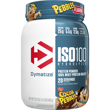 Dymatize ISO100 Protein Powder, Cocoa Pebbles - 22.6 Ounce
