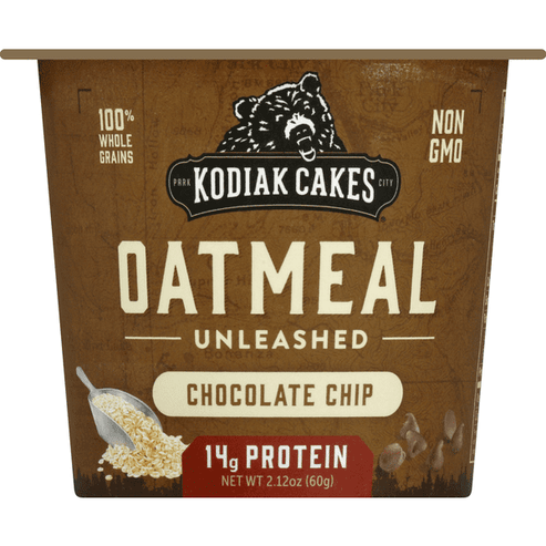 Kodiak Cakes Kodiak Cakes Oatmeal Unleashed Chocolate Chip - 2.12 Ounce