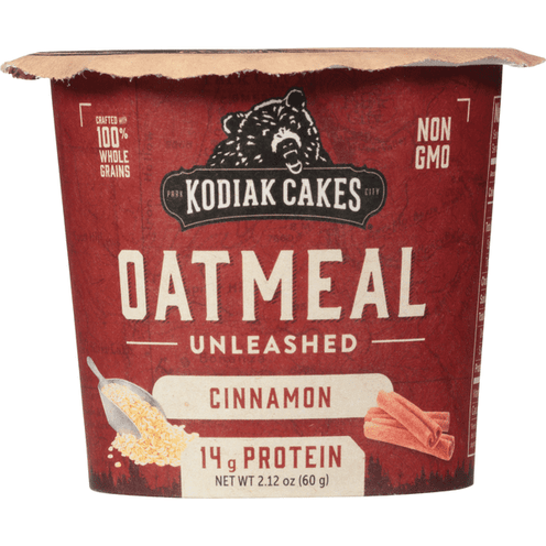 Kodiak Cakes Oatmeal Unleashed Cinnamon Cup - 2.12 Ounce